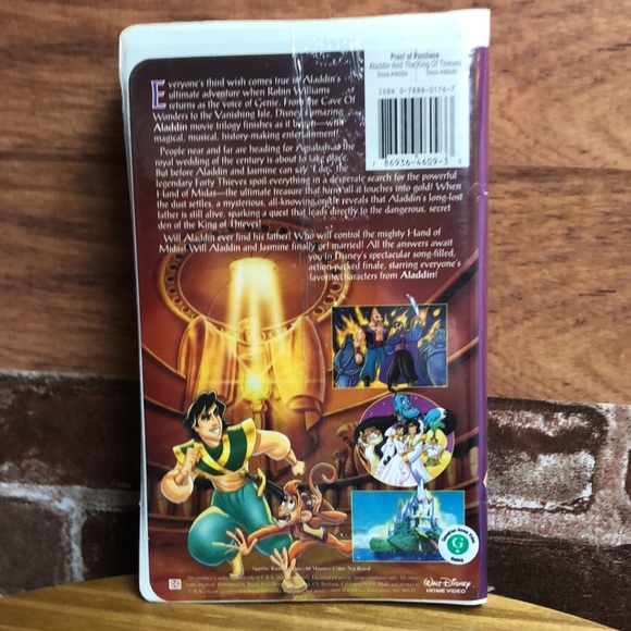 VHS Disney Aladdin and the king of thieves - Picture 2 of 3